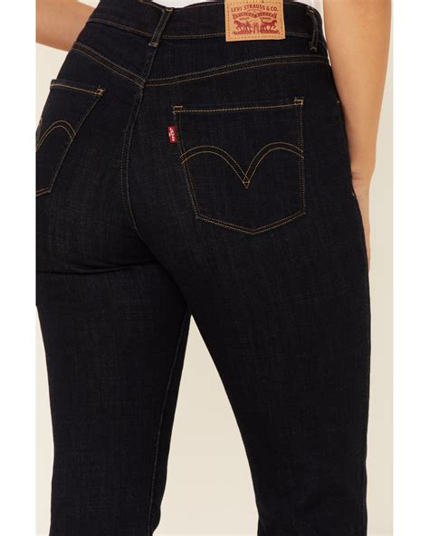 black bootcut jeans levi's|levis black bootcut jeans women's.